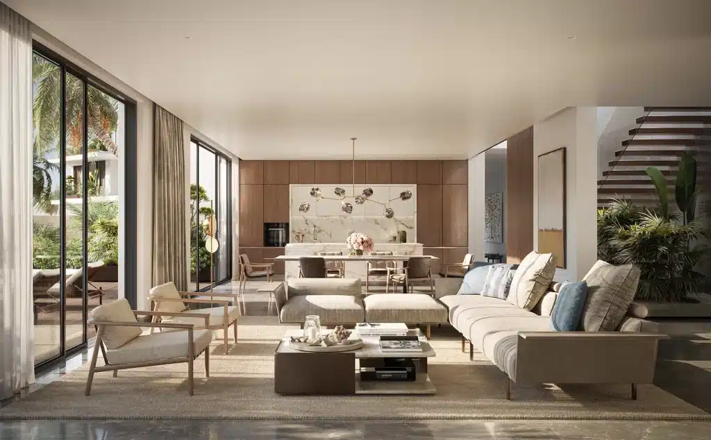 Luxury Living-room at a villa by nakheel